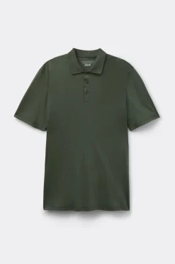 Mercerized Superlight Cotton Polo Shirt with Short Sleeves filo Premium