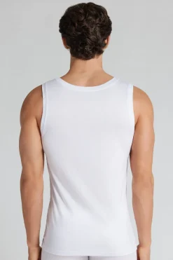 Mercerized Superlight Cotton Vest Top filo Premium