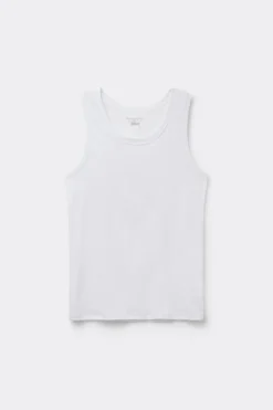 Mercerized Superlight Cotton Vest Top filo Premium