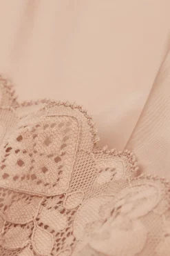 Microfiber and Lace High Rise Panties