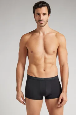 Microfiber Boxers with Logo