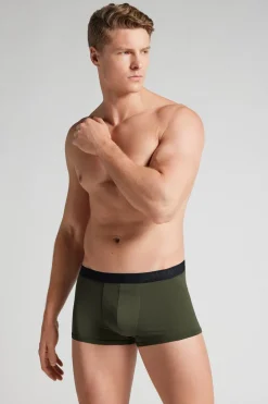 Microfiber Boxers with Logo