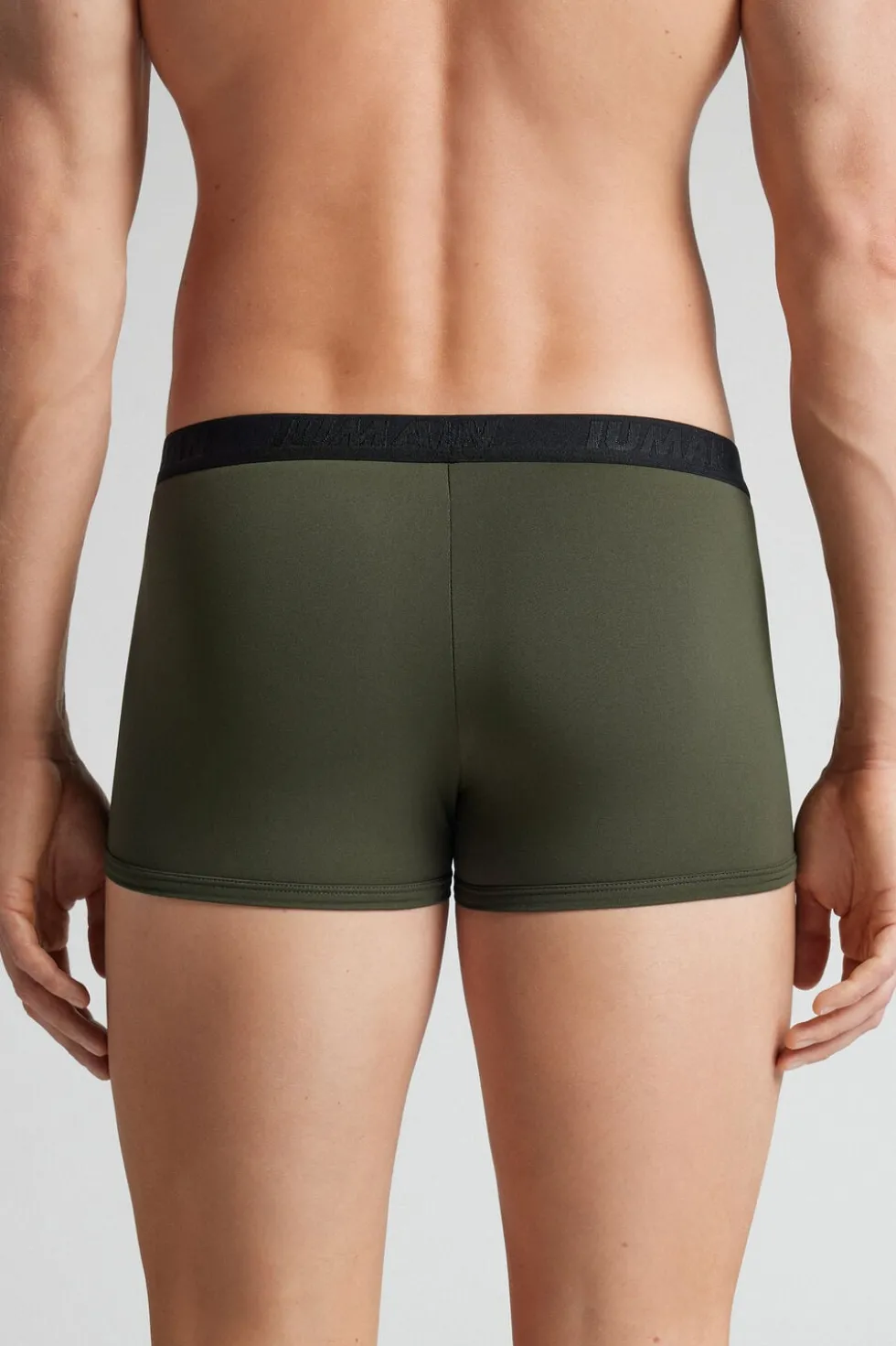 Microfiber Boxers with Logo