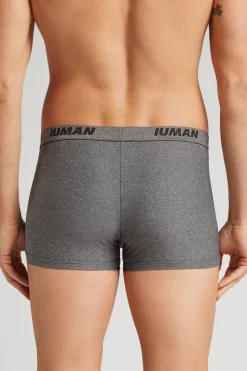 Microfiber Boxers with Logo