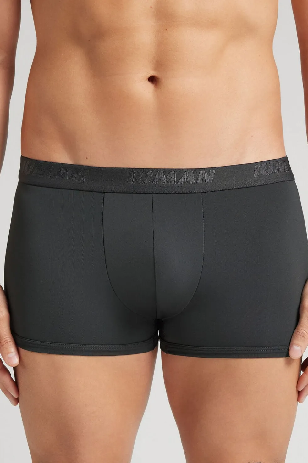Microfiber Boxers with Logo