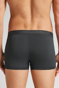 Microfiber Boxers with Logo