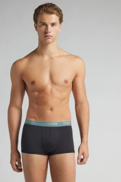 Microfiber Boxers with Logo