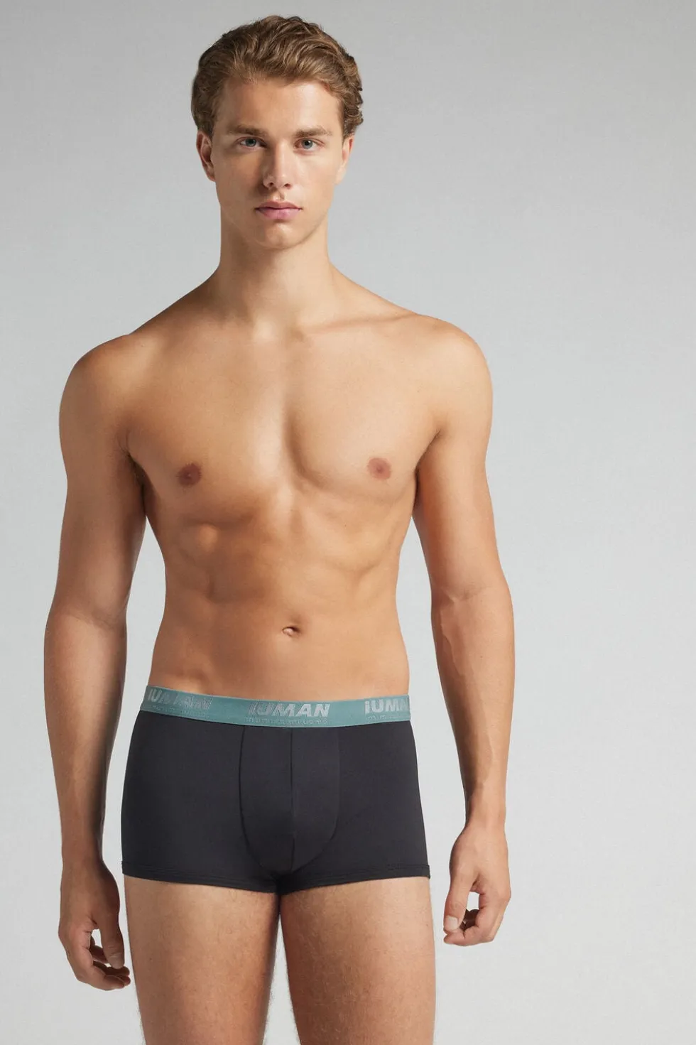 Microfiber Boxers with Logo