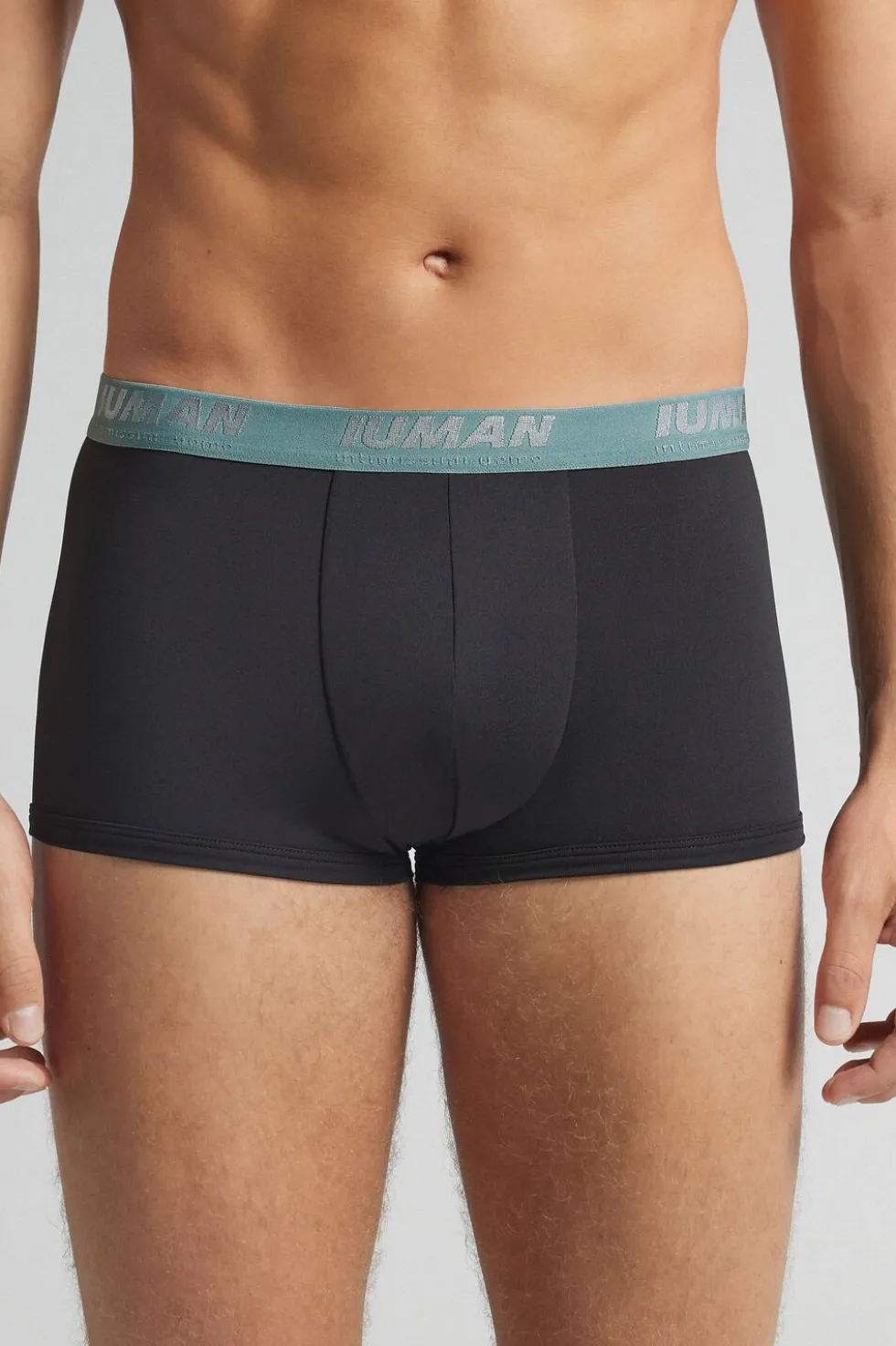 Microfiber Boxers with Logo