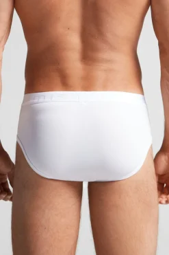 Microfiber Briefs with Logo Detail