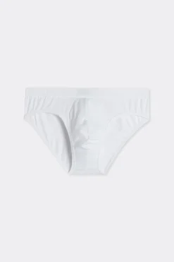 Microfiber Briefs with Logo Detail