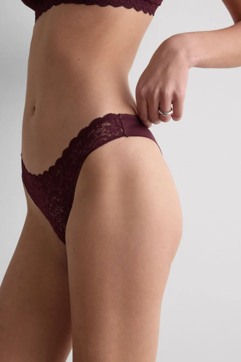 Microfiber Lace Brazilian