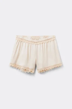 Midsummer Dream Viscose Satin Shorts