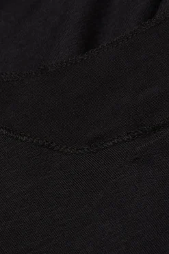 Modal and Cashmere Long-Sleeve Bodysuit