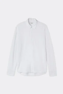 Modal and Silk Piqué Shirt
