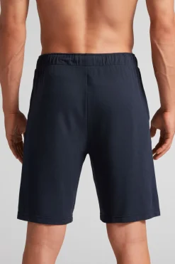 Modal and Silk Piqué Shorts