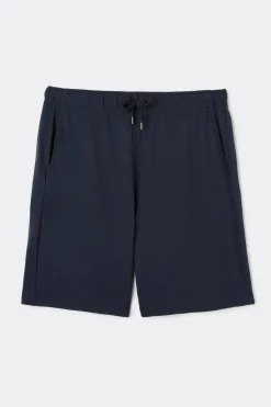 Modal and Silk Piqué Shorts