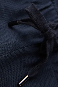 Modal and Silk Piqué Shorts