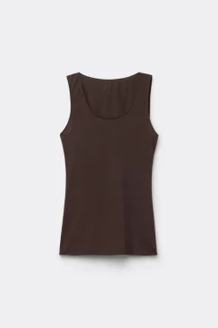Modal Cashmere Ultralight Wide-Shoulder Top