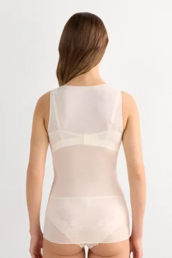 Modal Cashmere Ultralight Wide-Shoulder Top