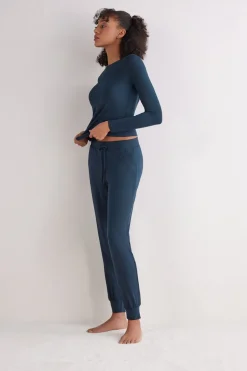 Modal Full Length Cuffed Pants
