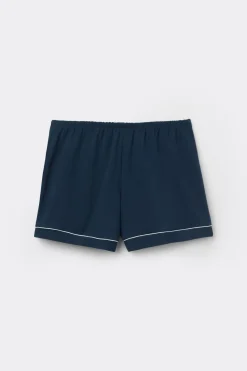 Modal Shorts with Contrast Trim