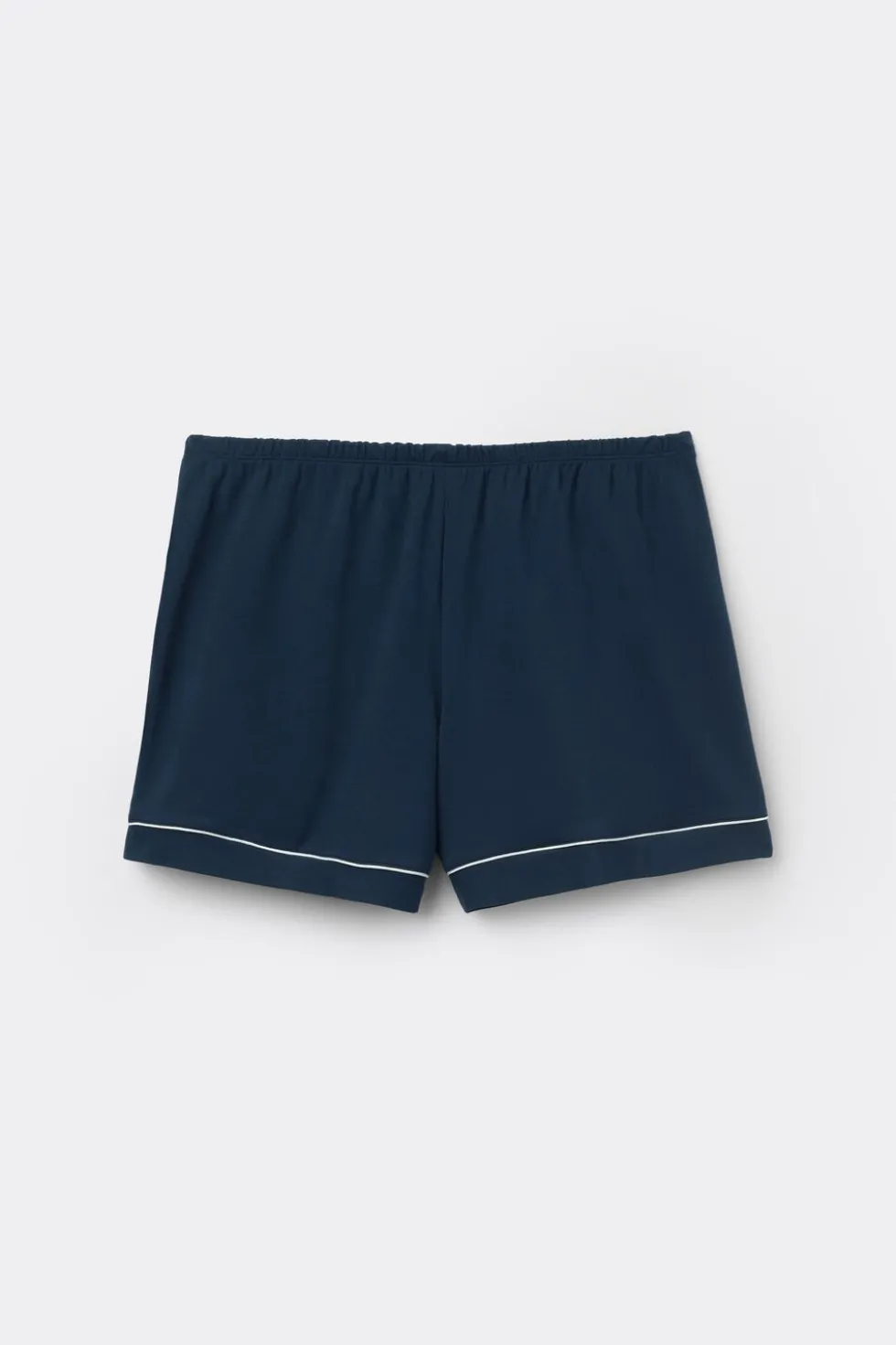 Modal Shorts with Contrast Trim