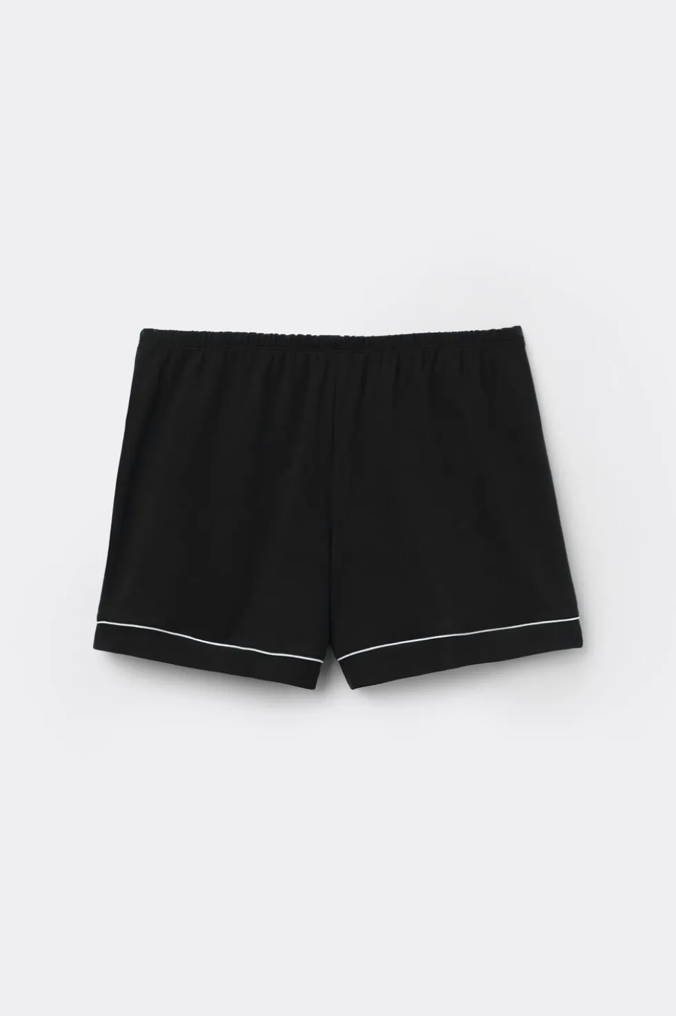 Modal Shorts with Contrast Trim