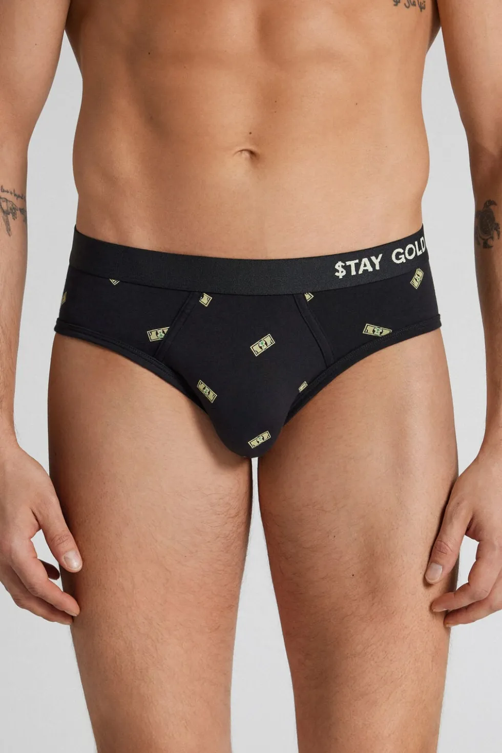 Money Print Superior Cotton Briefs