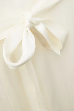 My Forever Love Long Silk and Lace Robe