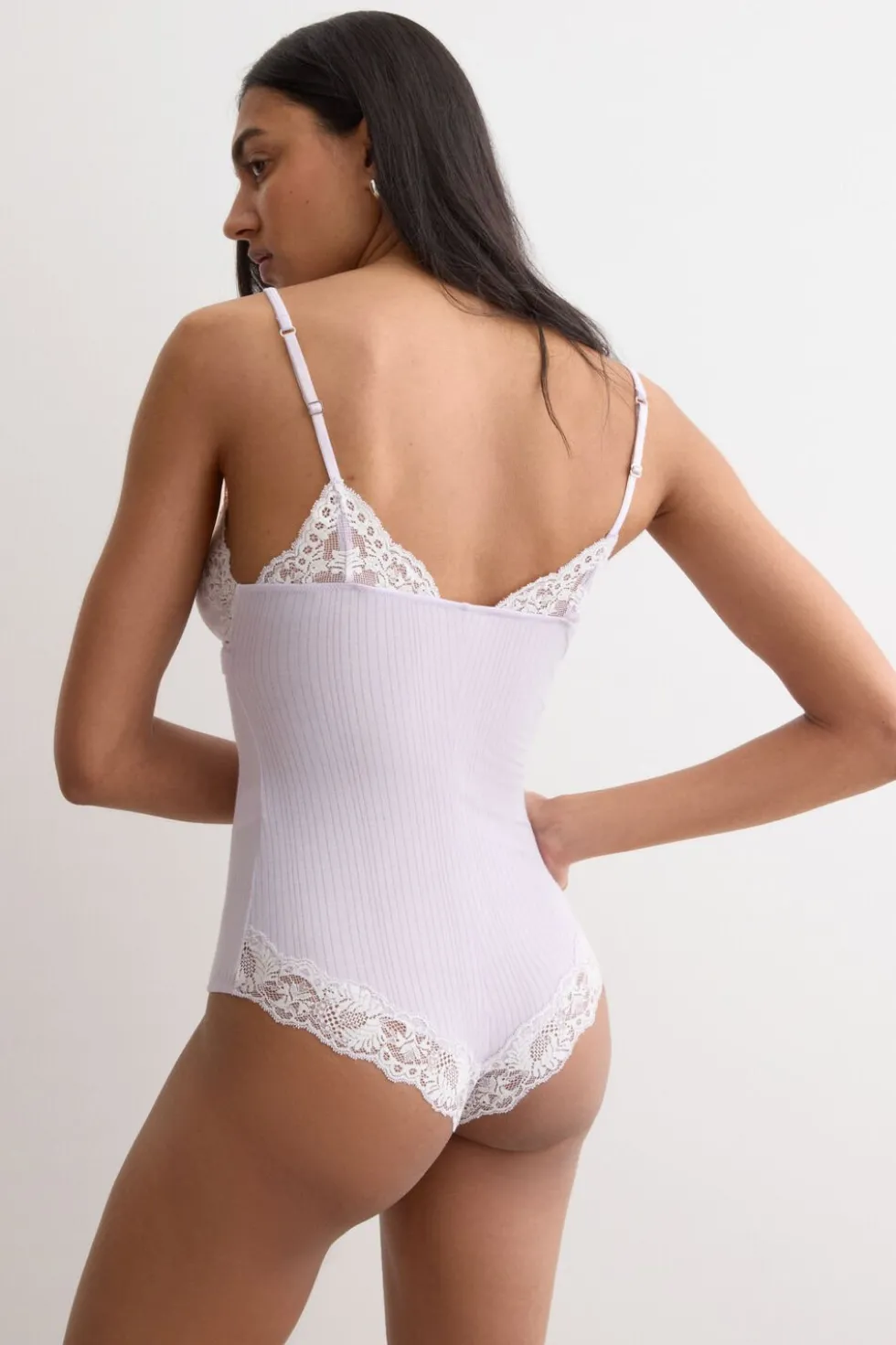 Nature Kiss Modal and Lace Bodysuit