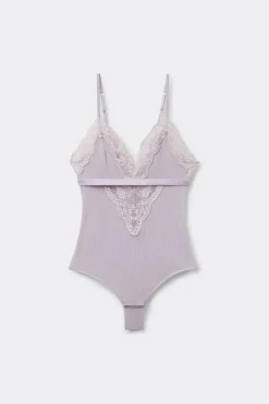 Nature Kiss Modal and Lace Bodysuit