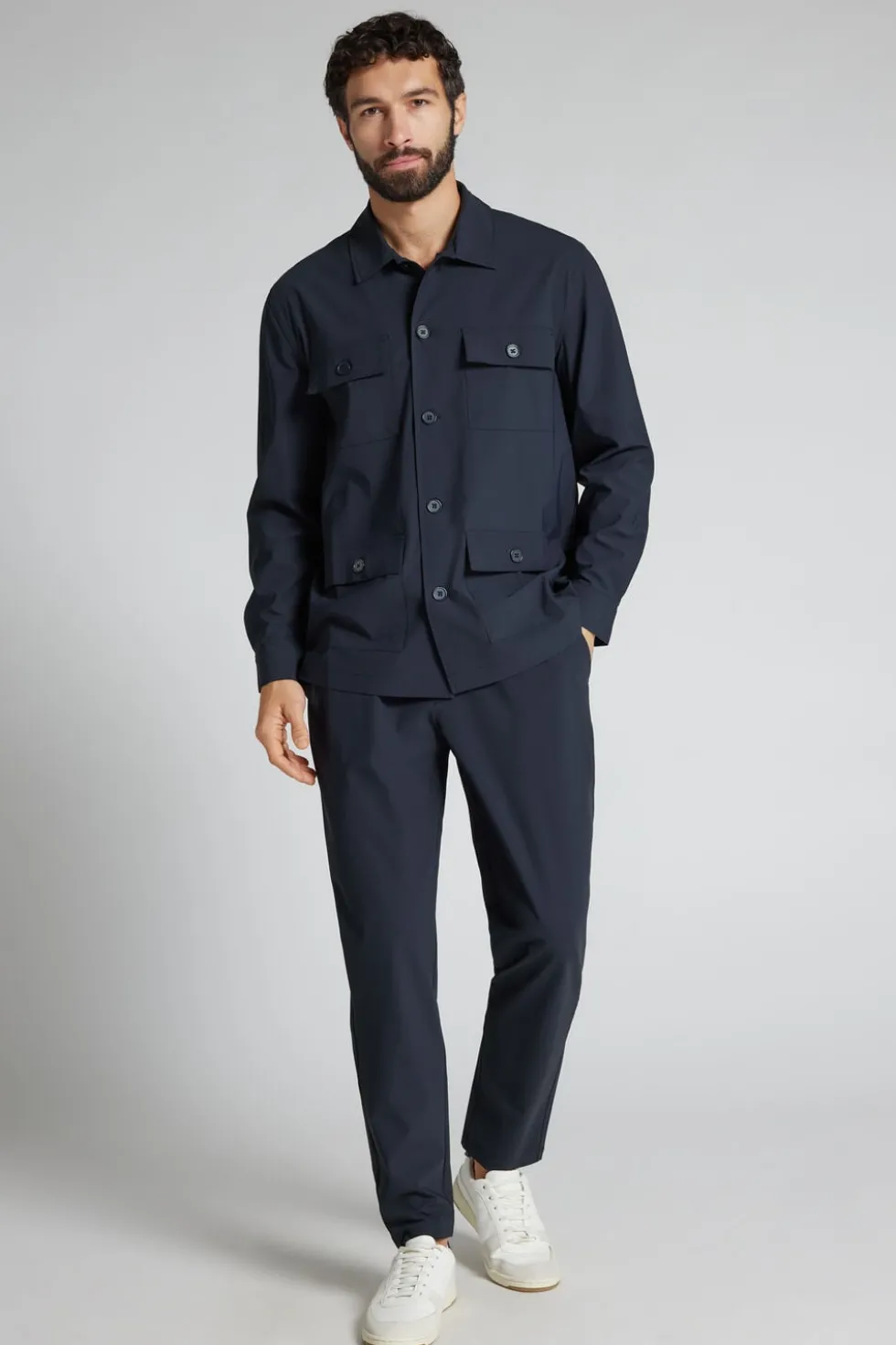 No-Iron Safari Jacket