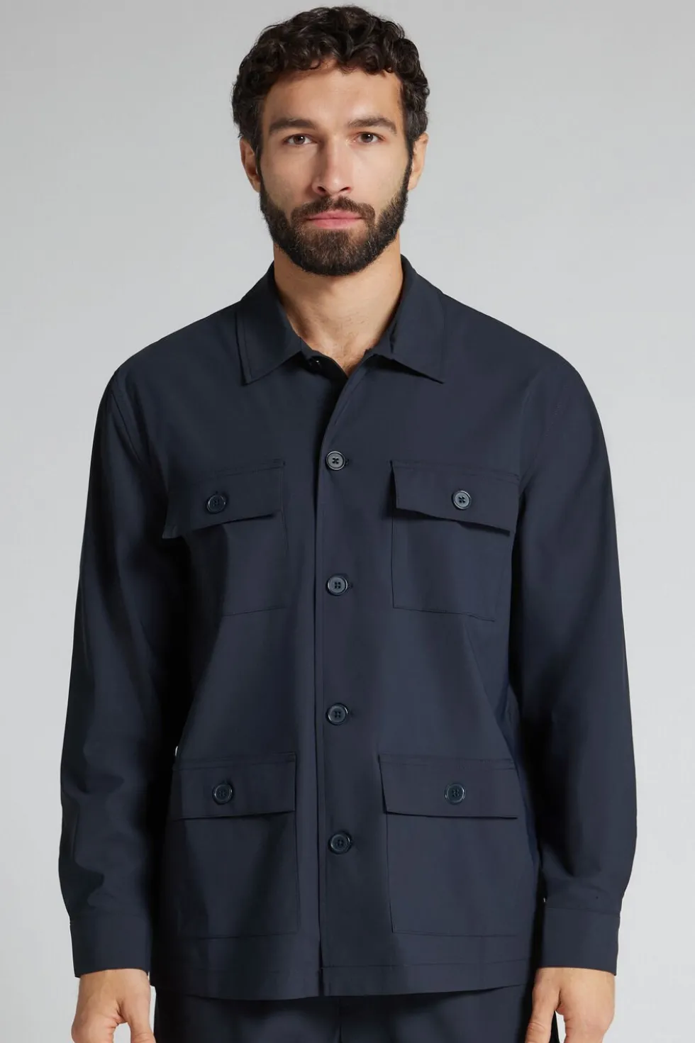 No-Iron Safari Jacket