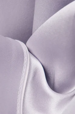 Piped Silk Shorts