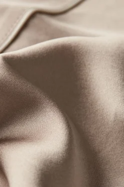 Piped Silk Shorts