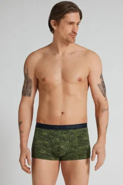 Pixel Camouflage Pattern Microfiber Boxers