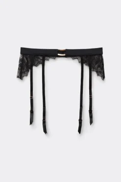 Playful Glamour Lace Garter Belt
