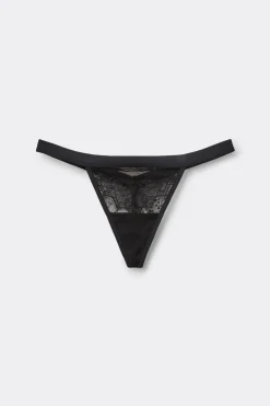 Playful Glamour Lace String Thong