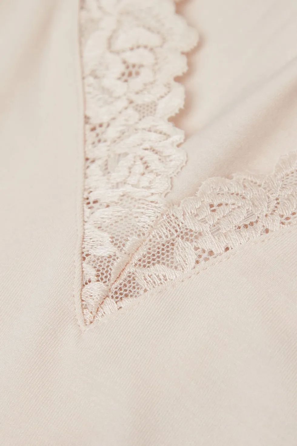 Pretty Flower Modal and Lace Tank Top