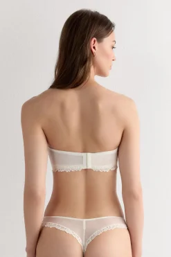 Pretty Flowers Bandeau Bra