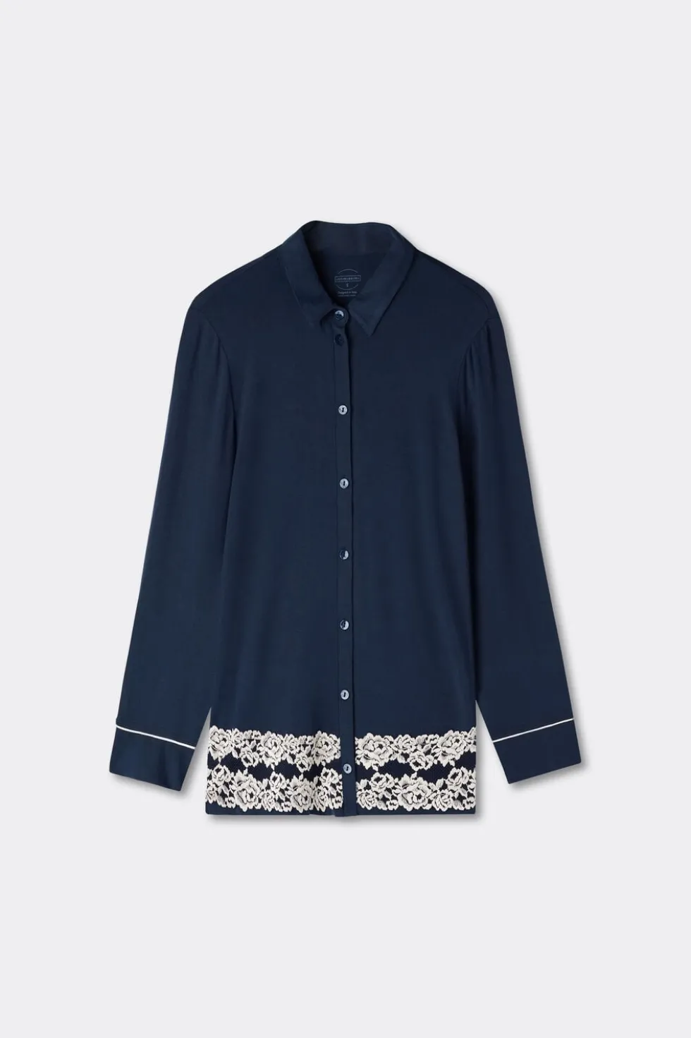 Pretty Flowers Button Up Shirt in Modal