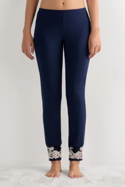 Pretty Flowers Full Length Cuffed Modal Pants