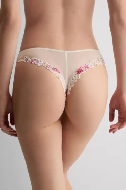 Pretty Flowers Print Brazilian