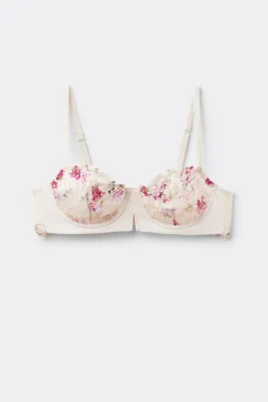 Pretty Flowers Print Denise Balconette Bra