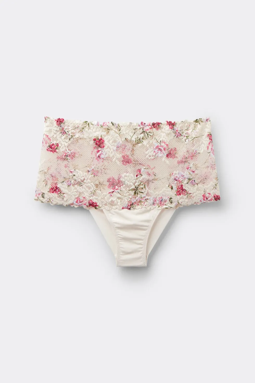 Pretty Flowers Print Hipster Brazilian