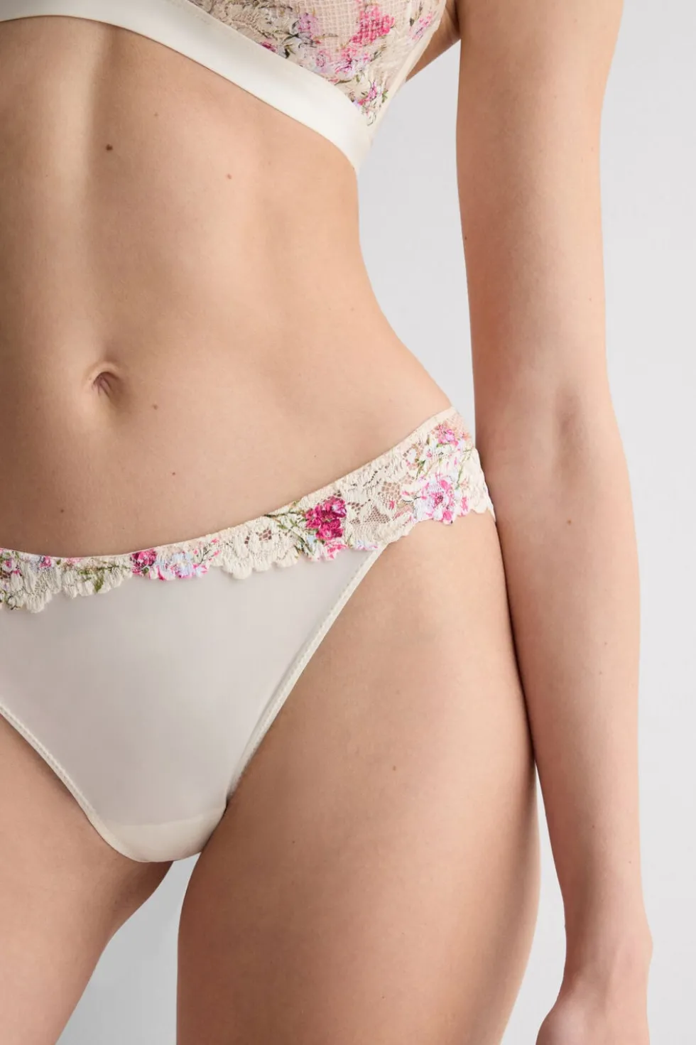 Pretty Flowers Print Panties
