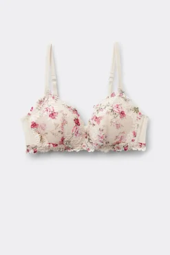 Pretty Flowers Print Tiziana Triangle Bra