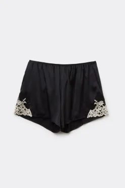 Pretty Flowers Silk Shorts