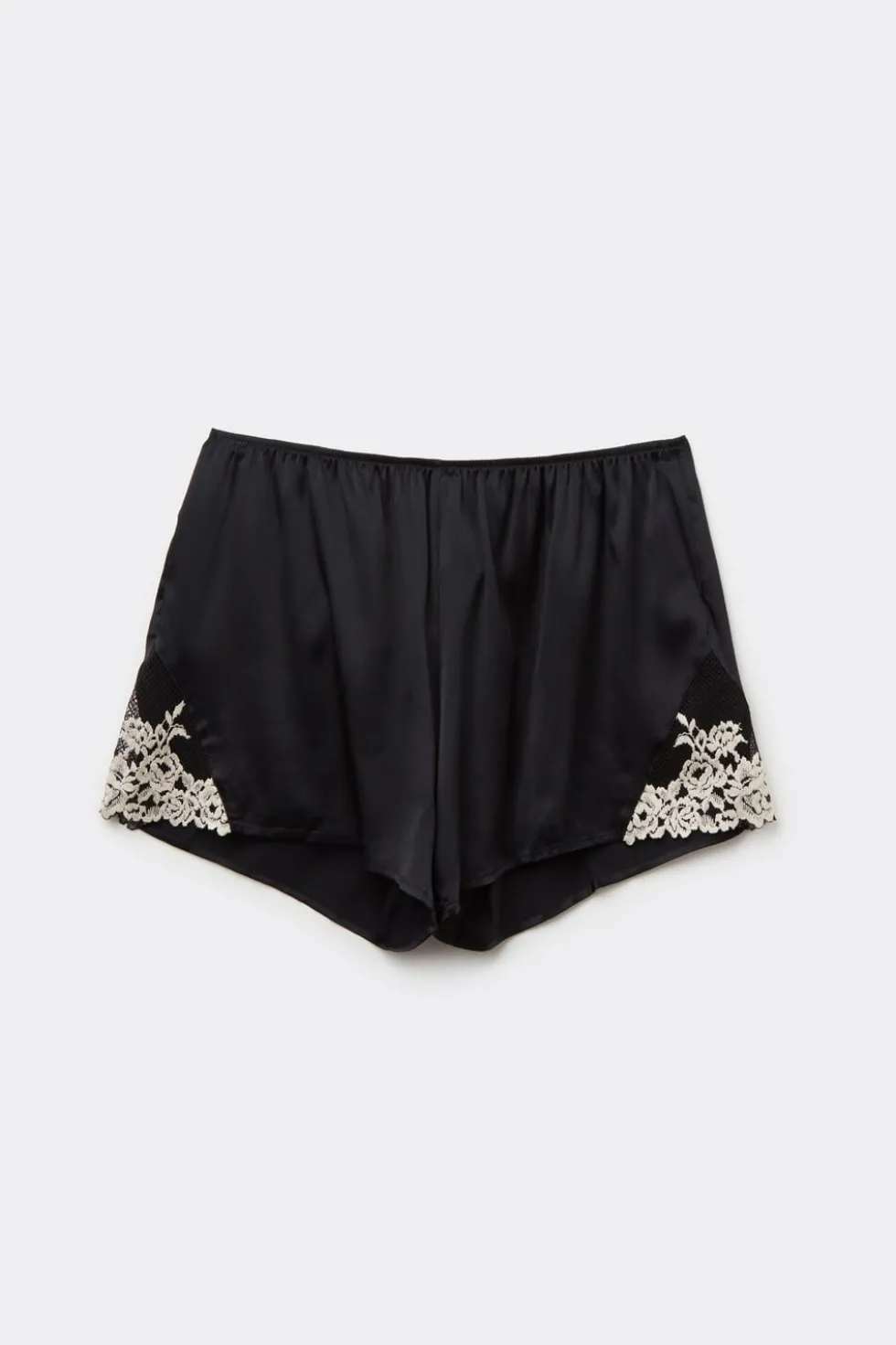 Pretty Flowers Silk Shorts